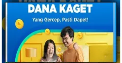 Saldo DANA gratis Rp200.000 cair ke dompet elektronik, (DANA Kaget)