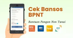 Informasi pengecekan bansos BPNT 2025. (Sumber: Poskota/Della Amelia)