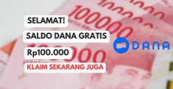 Klaim saldo DANA gratis Rp100.000 hari ini dengan mudah, cek sekarang caranya! (Sumber: Poskota/Herdyan Anugrah Triguna)