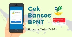 Informasi pengecekan bansos BPNT 2025. (Sumber: Poskota/Della Amelia)