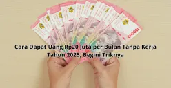 Pelajari cara mendapatkan penghasilan pasif hingga 20 juta per bulan tanpa harus bekerja (Sumber: Poskota/Yusuf Sidiq)