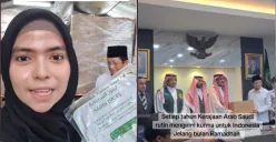 Netizen pertanyakan hadiah kurma Raja Salman yang tak pernah mereka rasakan hingga viral di TikTok. (Sumber: Tiktok/@bilasalsabiila)