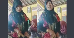 Ilustrasi - Seorang wanita melepas emas perhiasan yang digunakan saat mengambil bansos beberapa waktu lalu. Adanya pembaruan yang lebih ketat, kasus penyaluran bantuan salah sasaran tersebut kini bisa diminimalisir. (Sumber: TikTok/alfin_prolink)