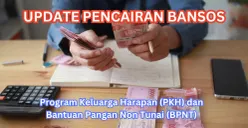 Pencairan bansos PKH dan BPNT 2025. (Sumber: Canva)