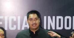 Menpora Dito Ariotedjo saat menemui awak media.