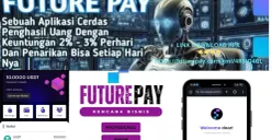 Aplikasi Future Pay (Sumber: Facebook/Tyo Arya)