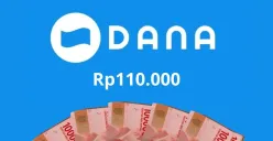 Cara dapat saldo DANA gratis Rp110.000 yang langsung masuk ke dompet elektronik. (Sumber: Poskota/Audie Salsabila)