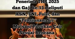 Gaji ke-13 dan THR PNS 2025 akan segera cair 9 hari lagi. (Sumber: Poskota/Yusuf Sidiq)