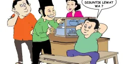 Obrolan Warteg: Akhir Pekan Pilih WFA (Sumber: Poskota/ Yudhi Himawan)