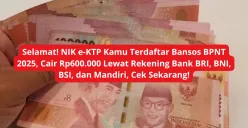 Surat undangan pencairan Bansos BPNT 2025 akan didistribusikan dalam 1 hingga 14 hari sejak perubahan status menjadi SI (Sumber: Poskota/Yusuf Sidiq)