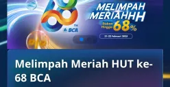 Promo HUT BCA 2025 ke-68. (Sumber: Dok/promo.bca.co.id)