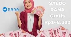 Mau dapat imbalan berupa saldo DANA Gratis Rp148.000? berikut ini caranya. (Sumber: Poskota/Syania Nurul Lita Baikuni)