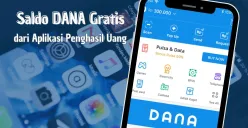 Cara menghasilkan saldo DANA gratis dari aplikasi penghasil uang viral yang terbukti membayar. (Sumber: Poskota/edited by Syifa Luthfiyah)