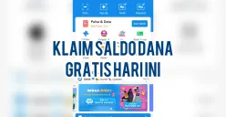 Klaim Saldo DANA Gratis Rp175.000 Langsung Cair ke Dompet Elektronik (Sumber: Poskota/Muhammad Ibrahim)