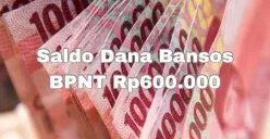 KPM pemilik rekening BRI kawasan Serdang berhasil terima saldo dana bansos Rp600.000 dari BPNT tahap satu 2025.  (Sumber: Poskota/Syania Nurul Lita Baikuni)