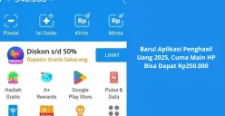 Buktikan sendiri! Begini cara kerja aplikasi penghasil uang terbaru 2025. (Sumber: Poskota/Yusuf Sidiq)