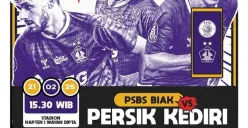 Link live streaming BRI Liga 1: PSBS Biak vs Persik Kediri. (Sumber: Instagram/persikfcofficial)