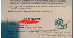 Saldo dana Rp1.200.000 dari bansos PKH 2025 bisa diambil via Kantor Pos. (Sumber: Youtube/ariawanagus)