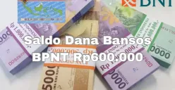 Saldo dana bansos Rp600.000 dari BPNT tahap satu 2025 cair melalui Bank BNI. (Sumber: Poskota/Syania Nurul Lita Baikuni)