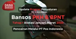 PT Pos Indonesia sudah mulai mendistribusikan surat undangan pencairan dana bansos, simak penjelasannya berikut ini. (Sumber: Poskota/Aldi Harlanda Irawan)