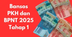 Pencairan saldo dana bansos PKH dan BPNT 2025 Tahap 1 via PT Pos (Sumber: Poskota/Mitha Aullia)