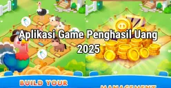 Ilustrasi aplikasi game penghasil uang yang menawarkan saldo DANA gratis pada penggunanya. (Sumber: Poskota/Dzikri.)