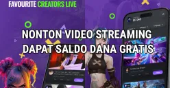 Ilustrasi dapat saldo DANA gratis dari nonton video live streaming. (Sumber: Poskota/Dzikri)