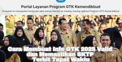 Tips membuat info GTK 2025 valid serta bagaimana memastikan SKTP terbit tepat waktu. (Sumber: Poskota/Arip Apandi)