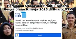 Tips mengisi dokumen persiapan observasi praktik kinerja pengelolaan kinerja di Ruang GTK. (Sumber: Poskota/Arip Apandi)