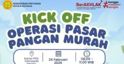 Program ini bertujuan guna menjaga stabilitas harga pangan jelang Ramadhan dan Idul Fitri 2025. (Sumber: Twiter @kementan RI)