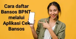 Cara daftar bansos BPNT. (Sumber: Freepik/tirachardz)