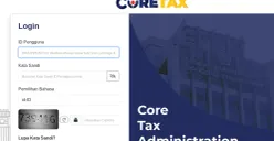  Login dashboard Coretax (Sumber: Coretax)