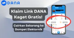 Klaim saldo DANA kaget gratis ini hingga Rp225.000 ke dompet elektronk Anda. (Sumber: Poskota/Aldi Harlanda Irawan)