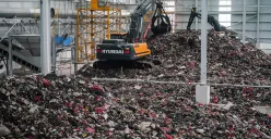 Refuse Derived Fuel (RDF) Plant Rorotan, Jakarta Utara. (Sumber: Poskota/Bilal Nugraha Ginanjar)
