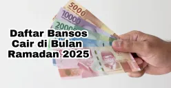 Prediksi pencairan bansos di bulan Ramadan 2025. (Sumber: Poskota/Arip Apandi)