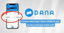 Dapatkan saldo DANA gratis hanya dari ikut 5 cara berikut ini. (Sumber: Poskota/Aldi Harlanda Irawan)