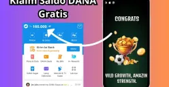 Klaim saldo DANA gratis Rp160.000 hari ini Rabu, 26 Februari 2025. (Sumber: Poskota/Audie Salsabila)