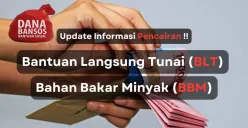 Update informasi pencairan subsidi dana bansos BLT BBM 2025. (Sumber: Poskota/Aldi Harlanda Irawan)