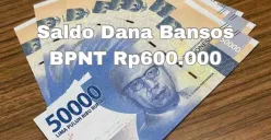 Pemerintah berhasil salurkan saldo dana bansos BPNT tahap satu Rp600.000 kepada KPM, begini cara cek statusnya. (Sumber: Poskota/Syania Nurul Lita Baikuni)