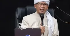 KH. Abdullah Gymnastiar atau yang akrab disapa Aa Gym. (Sumber: Capture YouTube Aa Gym)