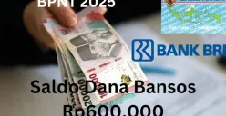 Jelang Ramadhan, saldo dana bansos Rp600.000 dari BPNT 2025 sudah mulai cair ke Rekening BRI. (Sumber: Poskota/Gabriel Omar Batistuta)