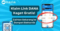 Klaim saldo DANA Kaget resmi hingga Rp200.00 cair ke akun dompet elektronik. (Sumber: Poskota/Aldi Harlanda Irawan)