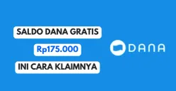 Klaim saldo DANA grati hingga Rp175.000 yang dapat langsung masuk ke dompet elektronik, cek cara klaimnya (Sumber: Poskota/Herdyan Anugrah Triguna)