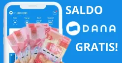 Saldo DANA Gratis Rp190.000 Langsung Masuk ke Dompet Elektrnonik Hari Ini, Simak di Sini Sekarang! (Foto: Poskota/Nur Rumsari)