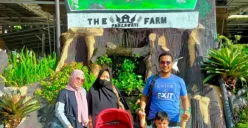 Pengunjung sedang berlibur di The Farm Pancawati Bogor (Sumber: Instagram/@dwlnapriliani)