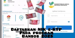 Tutorial Mendapatkan Saldo Dana Bansos 2025, Daftar Jadi Peserta DTSE Terlebih Dahulu (Poskota/Edit Resi Siti Jubaedah)