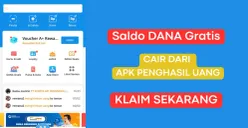 Cairkan saldo DANA gratis hingga Rp175.000 dari apk penghasil uang dengan mengundang temanmu sekarang. (Sumber: Poskota/Herdyan Anugrah Triguna)