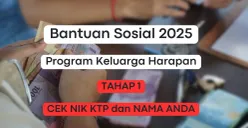 Saldo Dana dari pemerintah disalurkan pemerintah lewat bantuan sosial PKH tahap 1 2025 untuk KPM pemilik nama dan NIK KTP yang telah terverifikasi. (Sumber: Poskota/Herdyan Anugrah Triguna)