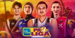 Link live streaming Proliga 2025. (Sumber: Vidio)