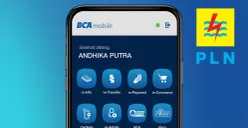 cara beli token listrik via bca mobile. (Foto: Faiz)